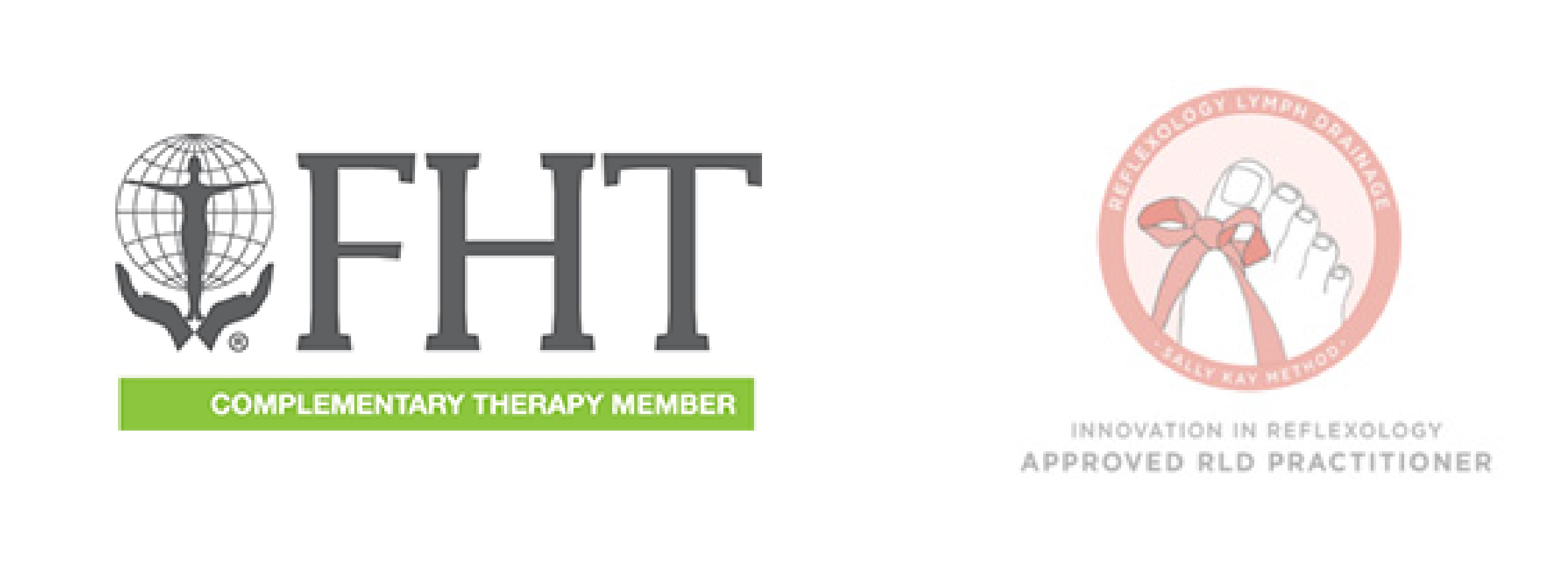 Reflexology and massage - Claire Roberts membership logos